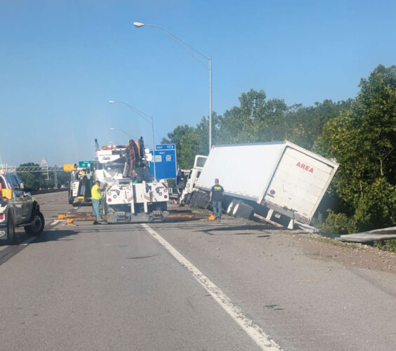 Picture This: Accident on Interstate 77